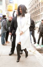 KYLIE JENNER Arrives at Her Hotel in New York 02/11/2016
