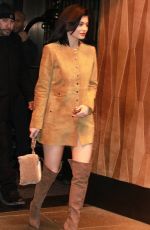 KYLIE JENNER Leaves Her Hotel in New York 02/09/2016