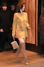 KYLIE JENNER Leaves Her Hotel in New York 02/09/2016
