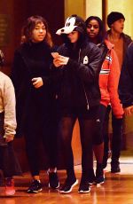 KYLIE JENNER Night Out at Disneyland in Anaheim 01/31/2016