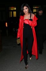 KYLIE JENNER Night Out in New York 02/12/2016