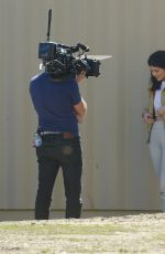 KYLIE JENNER on the Set of Keeping Up With The Kardasians in Los Angeles 02/05/2016