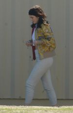 KYLIE JENNER on the Set of Keeping Up With The Kardasians in Los Angeles 02/05/2016