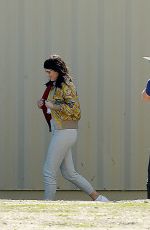 KYLIE JENNER on the Set of Keeping Up With The Kardasians in Los Angeles 02/05/2016