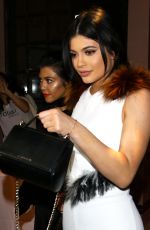 KYLIE JENNER Out for a Beverly Hills Salon’s Grand Opening 02/04/2016