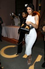 KYLIE JENNER Out for a Beverly Hills Salon’s Grand Opening 02/04/2016