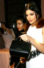KYLIE JENNER Out for a Beverly Hills Salon’s Grand Opening 02/04/2016