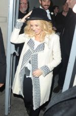 KYLIE MINOGUE and Joshua Sasse Out in London 02/05/2016