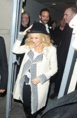 KYLIE MINOGUE Out and About in London 02/04/2016