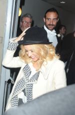 KYLIE MINOGUE Out and About in London 02/04/2016