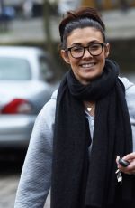 KYM MARSH Leaves Key 103 Radio Studios in Manchester 02/05/2016
