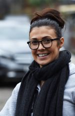 KYM MARSH Leaves Key 103 Radio Studios in Manchester 02/05/2016