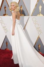 LADY GAGA at 88th Annual Academy Awards in Hollywood 02/28/2016