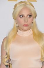 LADY GAGA at 88th Annual Academy Awards Nominee Luncheon in Beverly Hills 02/08/2016