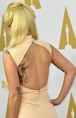 LADY GAGA at 88th Annual Academy Awards Nominee Luncheon in Beverly Hills 02/08/2016
