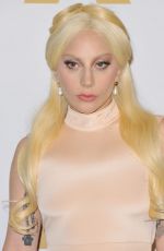 LADY GAGA at 88th Annual Academy Awards Nominee Luncheon in Beverly Hills 02/08/2016