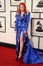 LADY GAGA at Grammy Awards 2016 in Los Angeles 02/15/2016