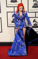 LADY GAGA at Grammy Awards 2016 in Los Angeles 02/15/2016