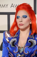 LADY GAGA at Grammy Awards 2016 in Los Angeles 02/15/2016