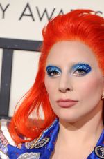 LADY GAGA at Grammy Awards 2016 in Los Angeles 02/15/2016