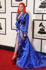 LADY GAGA at Grammy Awards 2016 in Los Angeles 02/15/2016