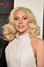 LADY GAGA at Vanity Fair Oscar 2016 Party in Beverly Hills 02/28/2016