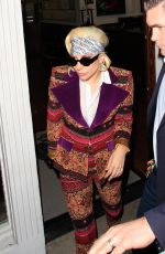 LADY GAGA Out and About in Hollywood 02/14/2016