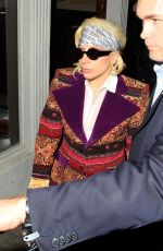 LADY GAGA Out and About in Hollywood 02/14/2016