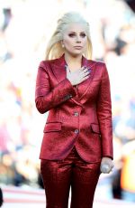LADY GAGA Performs at Super Bowl 50 at Levi