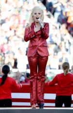 LADY GAGA Performs at Super Bowl 50 at Levi