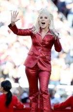LADY GAGA Performs at Super Bowl 50 at Levi