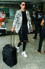 LAIS RIBEIRO Arives at Airport in Sao Paulo 02/11/2016