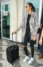 LAIS RIBEIRO Arives at Airport in Sao Paulo 02/11/2016