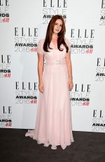 LANA DEL REY at Elle Style Awards in London 02/23/2016