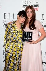 LANA DEL REY at Elle Style Awards in London 02/23/2016