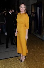 LAURA HADDOCK Arrives at bafta Film Gala Dinner in London 02/11/2016