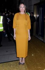 LAURA HADDOCK Arrives at bafta Film Gala Dinner in London 02/11/2016