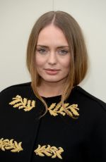 LAURA HADDOCK at Burberry Prorsum Womenswear Catwalk Show in London 02/22/2016