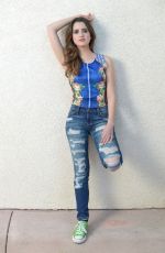 LAURA MARANO on the Set of Michael Simon Photoshoot in Los Angeles 02/11/2016