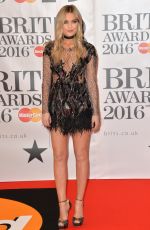 LAURA WHITMORE at Brit Awards 2016 in London 02/24/2016