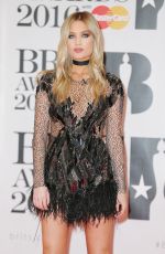 LAURA WHITMORE at Brit Awards 2016 in London 02/24/2016