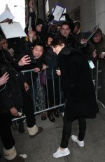 LAUREN COHAN Arrives at AOL Studios in New York 02/09/2016