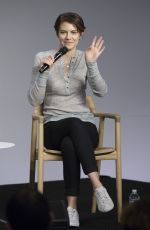 LAUREN COHAN at Meet the Actor The Walking Dead Apple Soho Store in New York 02/09/2016
