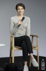 LAUREN COHAN at Meet the Actor The Walking Dead Apple Soho Store in New York 02/09/2016