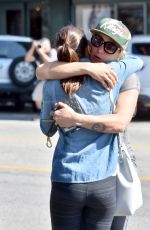 LEA MICHELE in Leggings Out in Los Angeles 02/22/2016