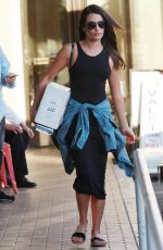 LEA MICHELE Out and About in West Hollywood 02/18/2016