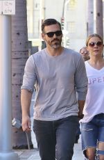 LEANN RIMES and Eddie Cibrian Out in Beverly Hills 01/26/2016