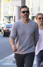 LEANN RIMES and Eddie Cibrian Out in Beverly Hills 01/26/2016