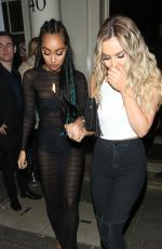 LEIGH-ANNE PINNOCK and PERRIE EDWARDS Leaves Brit Awards 2016 in London 02/25/2016