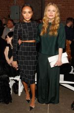 LEVEN RAMBIN at Christian Siriano Fall 2016 Fashion Show at NYFW 02/13/2016